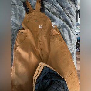 Boys insulated bib pants
